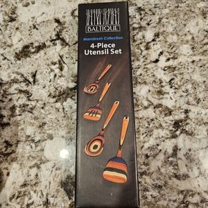 Baltique Marrakesh Collection 4pc Bamboo Utensils